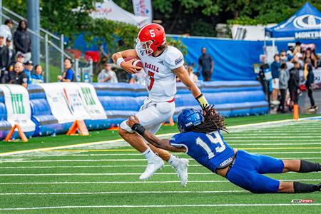 RSEQ Football Universitaire - Carabins-UdM (43) vs (11) Redbirds-McGill - 1ere mi-temps