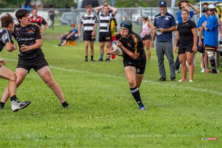 Rugby Québec - Tournoi des Régions - Montréal-Bourassa (17) vs (14) Chaudière-Appalaches - Finale U1