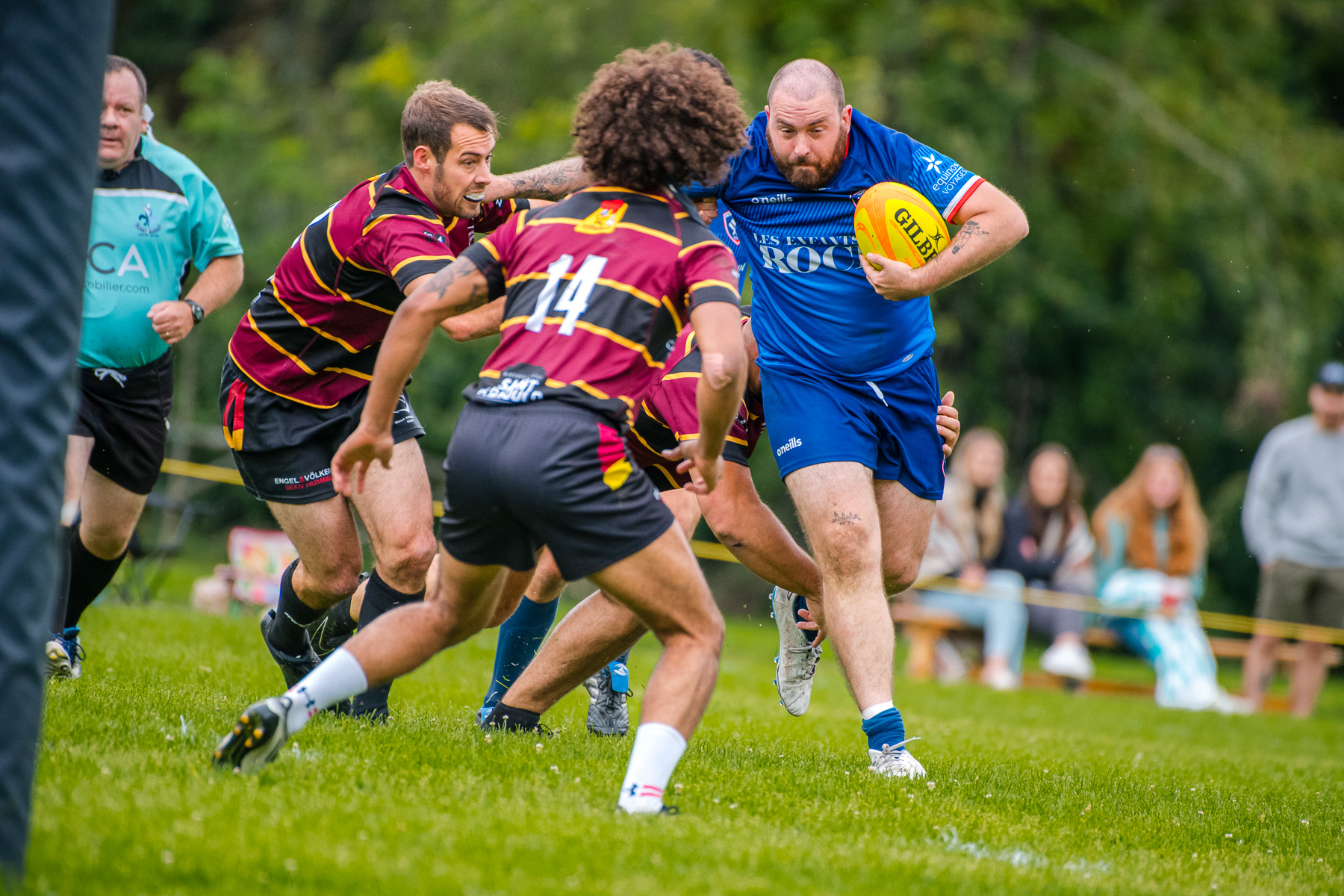 RUGBY QUÉBEC FINALES LPR3 M SÉNIORS 2023 SAB QC- XV MONTREAL 21 VS 7 MTRFC - Game
