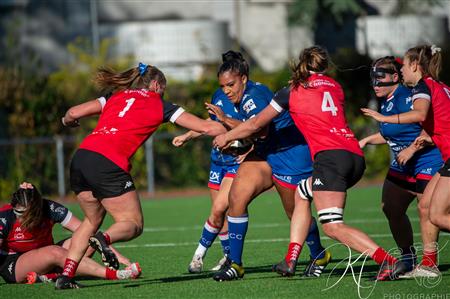 Elite 2023 - Amazones FC Grenoble (34) vs (12) Stade Rennais Rugby