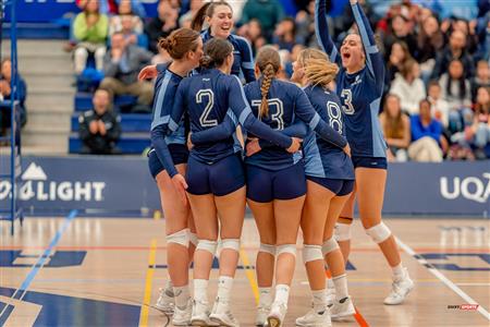 RSEQ - 2023 Volley F - UQAM (3) vs (0) UQTR (Après Match)