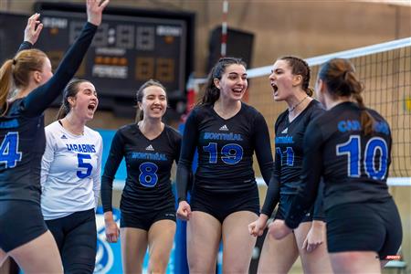 RSEQ - 2023 Volley F - Université de Montréal (3) vs (1) Université Laval - Match