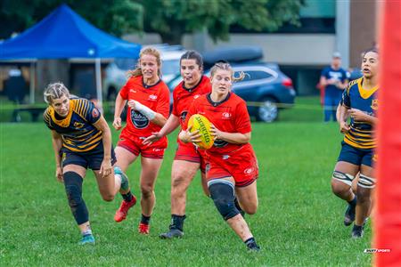 Audrey Champagne - Rugby - RUGBY QUÉBEC FINALES SL F SÉNIORS 2023 SAB QC- CRQ I 41 VS 0 TMR I - Club de Rugby de Québec - Town of Mount Royal RFC