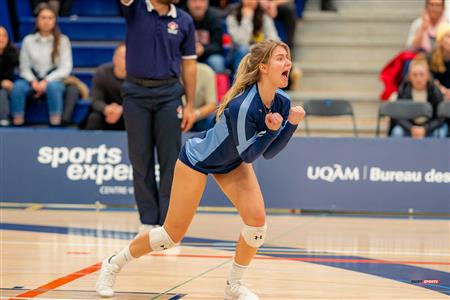 RSEQ - 2023 VOLLEY F - UQAM (3) VS (1) UNIVERSITÉ DE SHERBROOKE - 4 SET