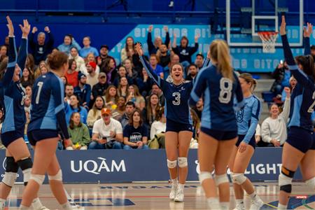 RSEQ - 2023 Volley F - UQAM (3) vs (1) Université de Sherbrooke - 1 set