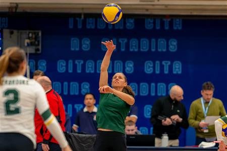 RSEQ - 2023 Volley F - UQAM (3) vs (1) Université de Sherbrooke - Avant Match