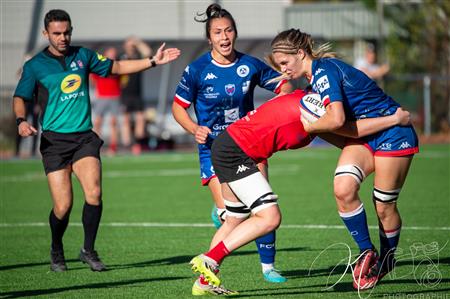 Elite 2023 - Amazones FC Grenoble (34) vs (12) Stade Rennais Rugby