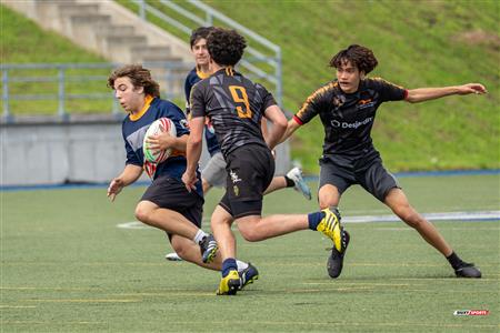 Rugby Québec - Tournoi des Régions - Montréal-Bourassa vs Rive-Sud