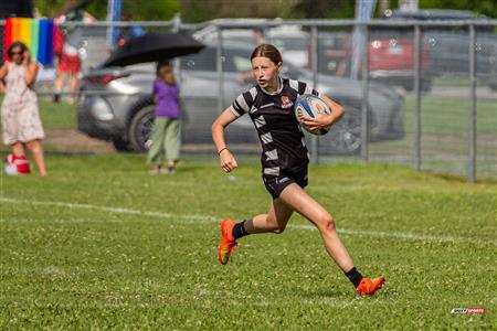 Rugby Québec - Tournoi des Régions - Chaudière-Appalaches (14) vs (0) Lac St-Louis - Finale U16F