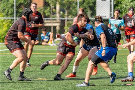 Rugby Québec - Parc Olympique (28) vs (10) Club de Rugby de Québec (M1) - 1ère mi-temps