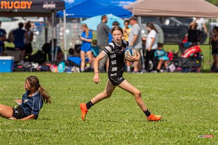 Rugby Québec - Tournoi des Régions - Chaudière-Appalaches (14) vs (0) Lac St-Louis - Finale U16F