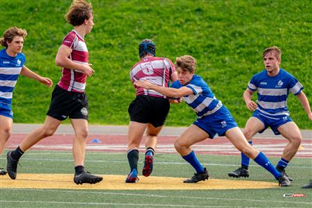 RSEQ 2023 RUGBY - Dynamiques de Brébeuf (12) VS (18) Blues of Dawson