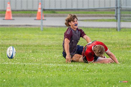 Rugby Québec - Tournoi des Régions - Lac St-Louis (12) vs (17) Estrie - Finale U18M