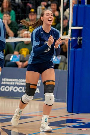 RSEQ - 2023 Volley F - UQAM (3) vs (1) Université de Sherbrooke - 1 set