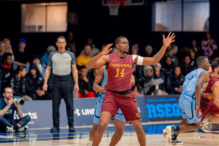 RSEQ - BASKETBALL M - UQAM (80) VS (69) CONCORDIA (Q3-Q4)