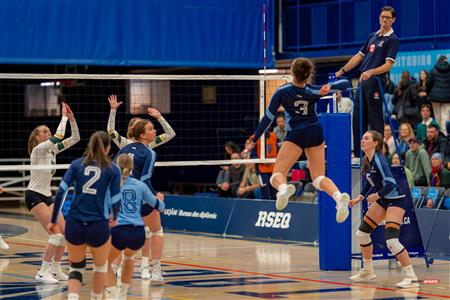 RSEQ - 2023 Volley F - UQAM (3) vs (1) Université de Sherbrooke - 1 set