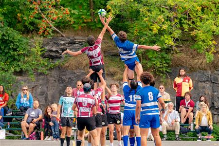 RSEQ 2023 RUGBY - Dynamiques de Brébeuf (12) VS (18) Blues of Dawson