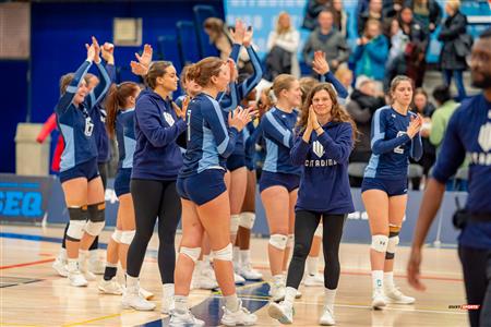 RSEQ - 2023 VOLLEY F - UQAM (3) VS (1) UNIVERSITÉ DE SHERBROOKE - 4 SET