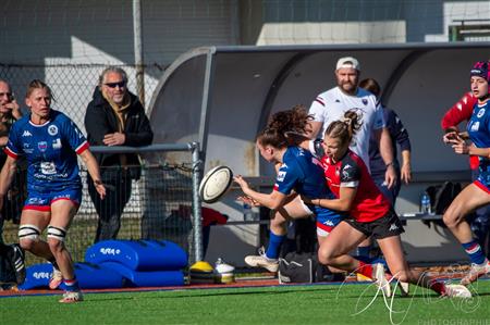 Elite 2023 - Amazones FC Grenoble (34) vs (12) Stade Rennais Rugby