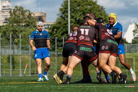 Rugby Québec - Parc Olympique (28) vs (10) Club de Rugby de Québec (M1) - 1ère mi-temps