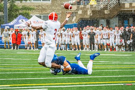 RSEQ Football Universitaire - Carabins-UdM (43) vs (11) Redbirds-McGill - 1ere mi-temps