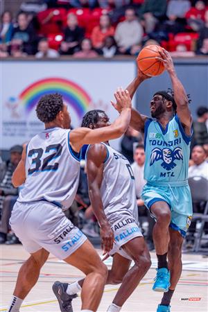 TBL - Montreal Toundra (95) vs (104) Syracuse Stallions (Game 2) - 1st half