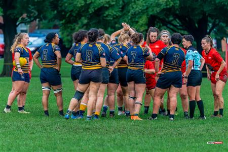 RUGBY QUÉBEC FINALES SL F SÉNIORS 2023 SAB QC- CRQ I 41 VS 0 TMR I