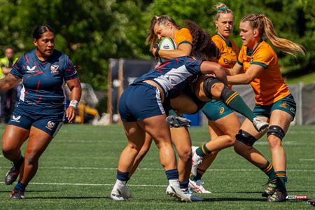 World Rugby Pacific Four Series - Australia (58) vs (17) USA - First Half