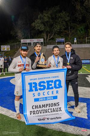 RSEQ - 2023 FINAL SOCCER UNIV. MASC - UDM (1) VS (2) UQTR - (2nd HALF)