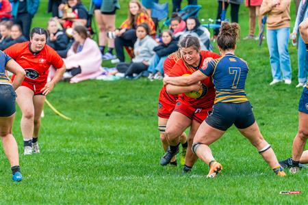 RUGBY QUÉBEC FINALES SL F SÉNIORS 2023 SAB QC- CRQ I 41 VS 0 TMR I