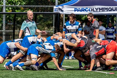 Rugby Québec - Parc Olympique (18) vs (31) Club de Rugby de Québec (M2) - 1ère mi-temps