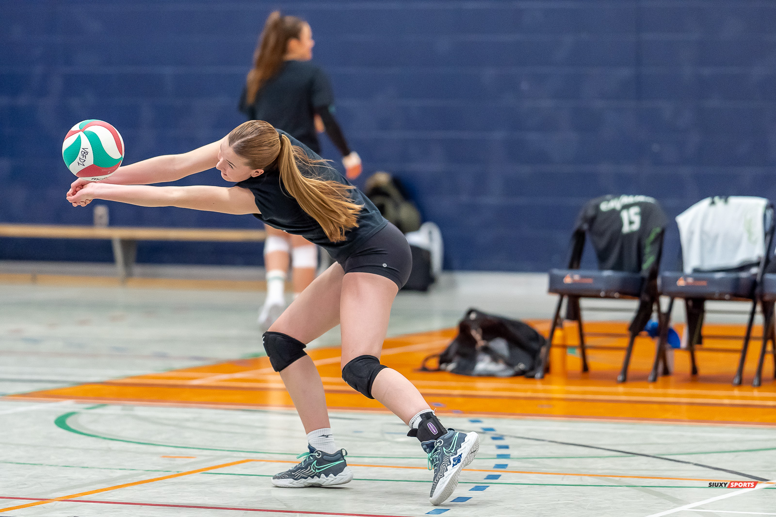  Cégep André Laurendeau - Collège Bois-de-Boulogne - Volleyball - RSEQ - 2023 Volley F - André Laurendeau (1) vs (3) Bois-de-Boulogne (#RSEQ2023ALvBBR01) Photo by: Dan Taylor-Morin | Siuxy Sports 2023-01-19