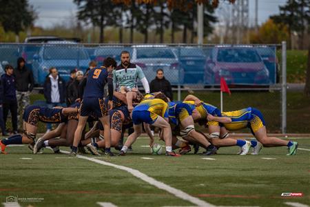 RSEQ 2023 - FINAL Coll. RUGBY MASC. - J.Abbott (22) vs (24) André Laurendeau (2nd HALF)