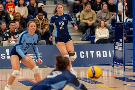RSEQ - 2023 VOLLEY F - UQAM (3) VS (1) UNIVERSITÉ DE SHERBROOKE - 2 SET