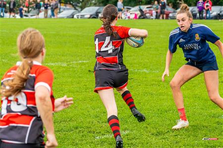 Rugby Québec Finales SL Rés F Séniors 2023 SAB QC- SABRF II 10 vs 24 BRFC II