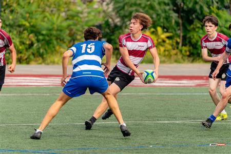 RSEQ 2023 RUGBY - Dynamiques de Brébeuf (12) VS (18) Blues of Dawson