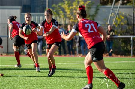 Elite 2023 - Amazones FC Grenoble (34) vs (12) Stade Rennais Rugby