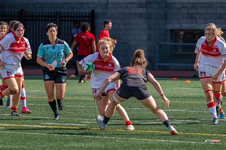 RSEQ 2023 RUGBY F/W - MCGILL MARTLETS (0) vs (84) Rouge et Or Laval University
