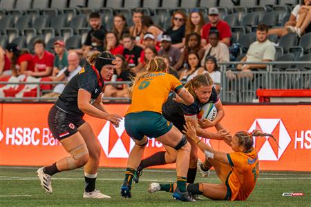 WORLD RUGBY PACIFIC FOUR SERIES - CANADA (45) VS (7) Australia - First Half - Reel B