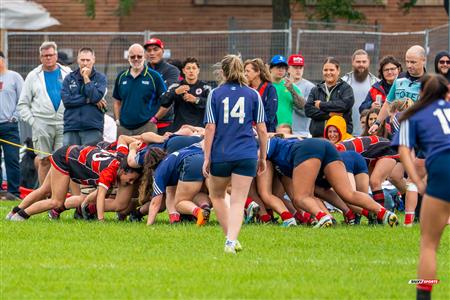 Rugby Québec Finales SL Rés F Séniors 2023 SAB QC- SABRF II 10 vs 24 BRFC II