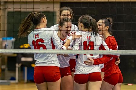 RSEQ - Volley Fém - UdM (2) vs (3) McGill - R2