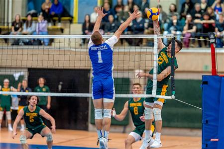 RSEQ - 2023 Volley M - Université de Montréal (1) vs (3) Université de Sherbrooke