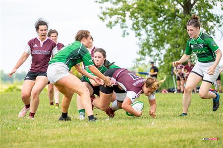 RUGBY QC 2023 (W) - Montreal Irish RFC (17) VS (67) Abénakis de Sherbrooke