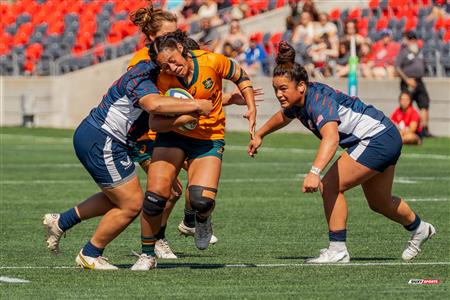 World Rugby Pacific Four Series - Australia (58) vs (17) USA - First Half