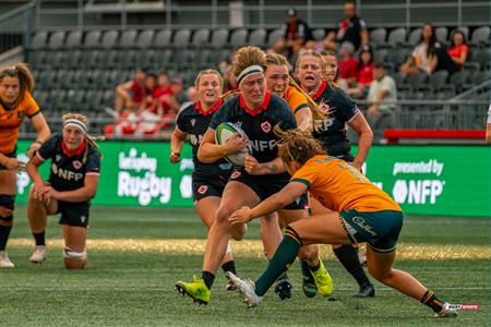 WORLD RUGBY PACIFIC FOUR SERIES - CANADA (45) VS (7) Australia - First Half - Reel A