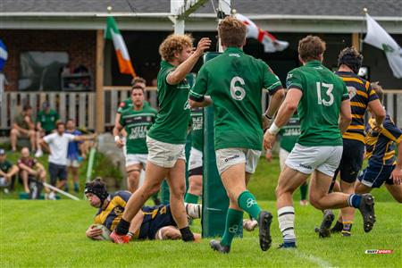 Rugby Québec - Montreal Irish (5) vs (43) TMR RFC - Semi Finales M1 - 1er mi-temps
