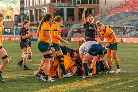 WORLD RUGBY PACIFIC FOUR SERIES - CANADA (45) VS (7) Australia - First Half - Reel B