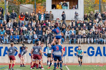 RSEQ 2023 - Final Univ. Rugby Masc. - ETS (17) vs (18) Ottawa U. (1st half)