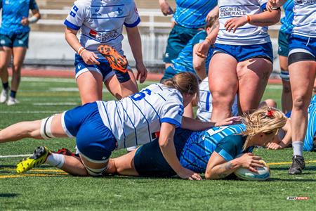 Éq.Fém.Sr.XV - Compétition Interprovinciale - Quebec Ouest (14) vs (16) Ontario Ouest
