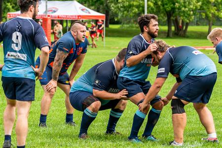 Rugby Québec Finales LPR2M Séniors 2023 SAB QC- Brome Lake 40 vs 10 Locks